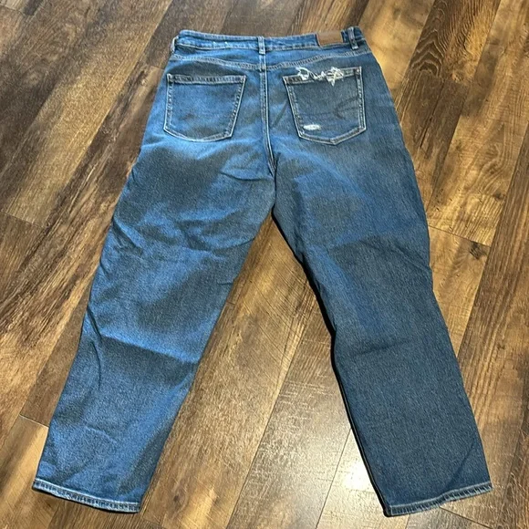 American eagle stretch mom straight jeans 12 regular - Picture 5 of 7